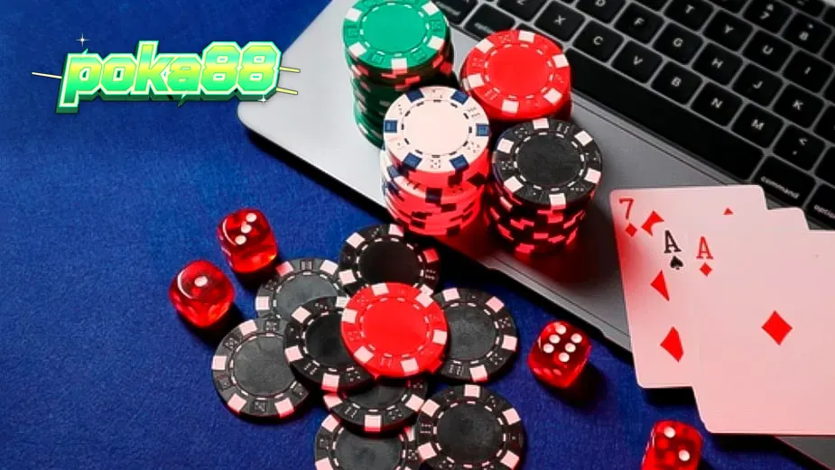 Seorang pemain sedang melihat layar permainan slot online dengan antarmuka yang ramah pengguna.